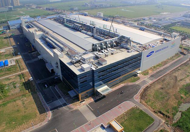 Fornecimento de chapa de aço perfilada ao projeto Xi'an Samsung
